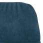 Preview: Relaxsessel Blau Samt