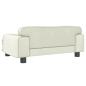 Preview: Hundebett Creme 70x45x30 cm Samt