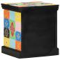 Preview: Nachttisch 2 Stk. Mehrfarbig 40x35x45 cm Massivholz Mango