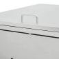 Preview: Mülltonnenbox für 2 Tonnen 240 L Edelstahl