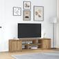 Preview: ARDEBO.de - TV-Schrank Artisan-Eiche 188,5x41x50 cm Holzwerkstoff