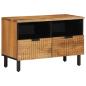 Preview: ARDEBO.de - TV-Schrank 70x33x46 cm Massivholz Akazie