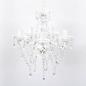 Preview: ARDEBO.de - Kronleuchter 5-flammig Transparent