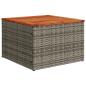 Preview: 10-teiliges Gartensofa-Set mit Kissen, grau, Polyrattan