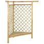 Preview: Eckpergola mit Bank 166x81x174 cm Kiefernholz Imprägniert