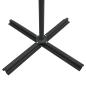 Preview: Ampelschirm mit LED-Beleuchtung Stahl-Mast 250x250 cm Azurblau