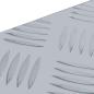 Preview: Aluminiumkiste 80×30×35 cm Silbern