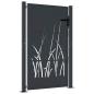 Preview: Gartentor Anthrazit 100x150 cm Stahl Gras-Design