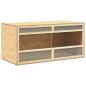 Preview: Terrarium Holzwerkstoff 100x47x47 cm