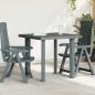 Preview: ARDEBO.de - Gartentisch Grün 80x75x72 cm Kunststoff