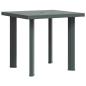 Preview: Gartentisch Grün 80x75x72 cm Kunststoff