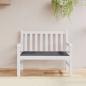 Preview: ARDEBO.de - Gartenbank-Auflage Anthrazit 100x50x3 cm Oxford-Gewebe