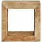 Preview: Hocker 40x30x40 cm Massivholz Mango