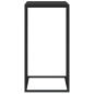 Preview: Beistelltisch Schwarz 40x30x59 cm Holzwerkstoff
