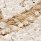 Preview: Teppich Jute Geflochten Bedruckt 150 cm Rund