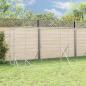 Preview: Outdoor-Hundezwinger mit Dach Silbern 2x14x2,5 m Stahl Verzinkt