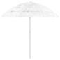 Preview: ARDEBO.de - Sonnenschirm Hawaii Weiß 240 cm