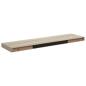 Preview: Schweberegale 2 Stk. Eichen-Optik 90x23,5x3,8 cm MDF