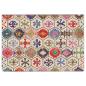 Preview: Teppich Waschbar Mehrfarbig 160x230 cm