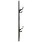 Preview: Garderobe 40x2x80 cm Raues Massivholz Mango