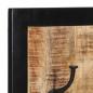 Preview: Garderobe 40x2x80 cm Raues Massivholz Mango