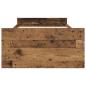 Preview: Bettgestell mit Stauraum Altholz 80 x 200 cm Holzwerkstoff