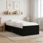 Preview: ARDEBO.de - Bettgestell mit Stauraum Schwarze Eiche 80 x 200 cm