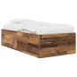 Preview: Bodenbettgestell Altholz 80 x 200 cm Holzwerkstoff