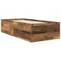 Preview: Bodenbettgestell Altholz 80 x 200 cm Holzwerkstoff