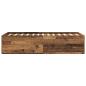 Preview: Bodenbettgestell Altholz 80 x 200 cm Holzwerkstoff