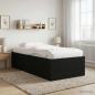 Preview: ARDEBO.de - Bodenbettgestell Schwarze Eiche 80 x 200 cm Holzwerkstoff