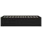 Preview: Bodenbettgestell Schwarze Eiche 80 x 200 cm Holzwerkstoff