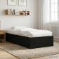 Preview: ARDEBO.de - Bodenbettgestell Schwarze Eiche 80 x 200 cm Holzwerkstoff