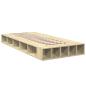 Preview: Bettgestell mit Stauraum Sonoma-Eiche 80 x 200 cm Holzwerkstoff