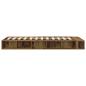 Preview: Bettgestell mit Stauraum Altholz 80 x 200 cm Holzwerkstoff