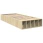 Preview: Bettgestell mit Stauraum Sonoma-Eiche 80 x 200 cm Holzwerkstoff