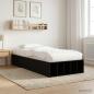 Preview: ARDEBO.de - Bettgestell mit Stauraum mit Regal Schwarze Eiche 80 x 200 cm