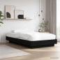 Preview: ARDEBO.de - Bettgestell mit LED Schwarze Eiche 80 x 200 cm Holzwerkstoff