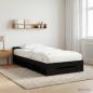 Preview: ARDEBO.de - Bettgestell mit Stauraum mit Regal Schwarze Eiche 80 x 200 cm