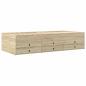 Preview: Bettgestell mit Stauraum Sonoma-Eiche 80 x 200 cm Holzwerkstoff