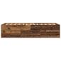 Preview: Bettgestell mit Stauraum Altholz 80 x 200 cm Holzwerkstoff
