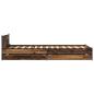 Preview: Bettgestell mit Kopfteil Altholz 80 x 200 cm Holzwerkstoff