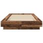 Preview: Bodenbettgestell Altholz 80 x 210 cm Holzwerkstoff
