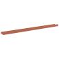 Preview: Wandregal Wandhalterung 2 Stk. Rot 100 x 9 x 3 cm Holzwerkstoff