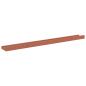 Preview: Wandregal Wandhalterung 4 pcs Rot 80 x 9 x 3 cm Holzwerkstoff