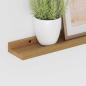 Preview: Wandregal 2 stk. Beige 40 x 9 x 3 cm Holzwerkstoff