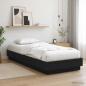 Preview: Bettgestell mit LED Schwarze Eiche 80 x 200 cm Holzwerkstoff