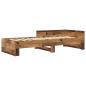 Preview: Bettgestell mit Kopfteil Altholz 80 x 200 cm Holzwerkstoff