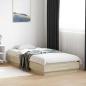 Preview: ARDEBO.de - Bodenbettgestell Sonoma-Eiche 80 x 200 cm Holzwerkstoff