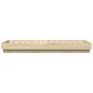 Preview: Bodenbettgestell Sonoma-Eiche 80 x 200 cm Holzwerkstoff
